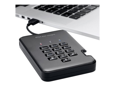 iStorage : DISKASHUR PRO2 SSD 256-BIT 8TB IS-DAP2-256-SSD-8000-C-G