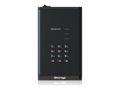 iStorage : DISKASHUR DT3 HDD 256-BIT 24TB IS-DT3-256-24000-F