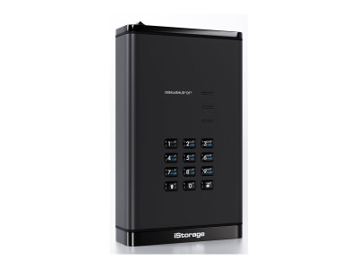 iStorage : DISKASHUR DT3 HDD 256-BIT 4TB IS-DT3-256-4000-F