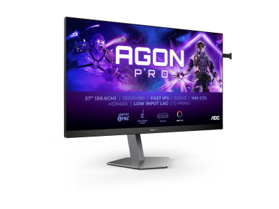 AOC : AOC MONITOR 27IN FAST IPS 1920X1080 520HZ 2HDMI DP HAS