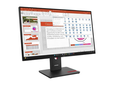 Lenovo : T27-40 27IN 16:9 1920X1080 WLCD 4MS 75HZ 3000:1 81DPI VGA/DISPLA