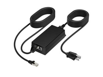 HP - Poly : POLY POE++ 65W 2.5G ADAPTER avec 3.66M CAT6A cable et POWER
