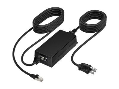 HP - Poly : POLY POE++ 65W 2.5G ADAPTER avec 3.66M CAT6A cable et POWER