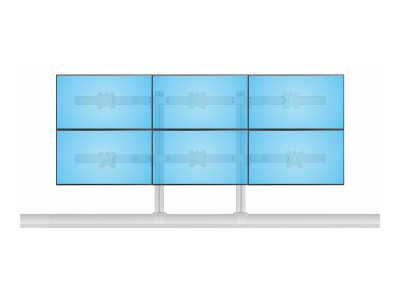 Startech : SUPPORT pour 6 MONITEURS ECRA N JUSQUA 32IN MAX 8KG CHACUN