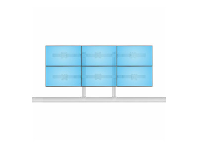 Startech : SUPPORT pour 6 MONITEURS ECRA N JUSQUA 32IN MAX 8KG CHACUN