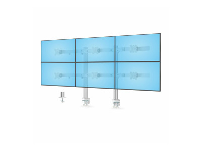 Startech : SUPPORT pour 6 MONITEURS ECRA N JUSQUA 32IN MAX 8KG CHACUN