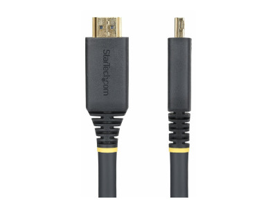 Startech : CABLE HDMI HAUT DEBIT de 10.6M CONNECTEUR A PINCE 4K 60HZ