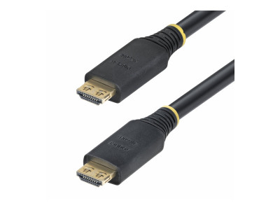 Startech : CABLE HDMI HAUT DEBIT de 10.6M CONNECTEUR A PINCE 4K 60HZ
