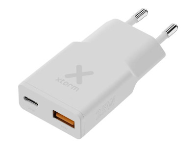 Xtorm : 25W GO2 SLIMLINE CHARGER - WHITE