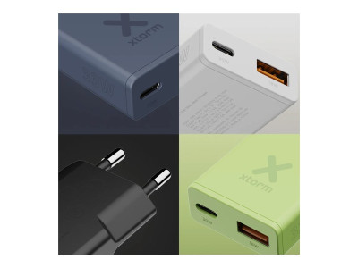 Xtorm : 33W GO2 SLIMLINE CHARGER - WHITE