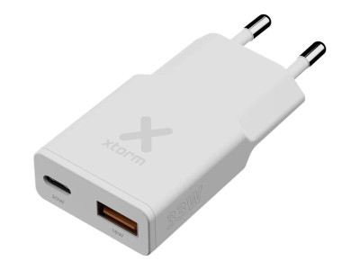 Xtorm : 33W GO2 SLIMLINE CHARGER - WHITE