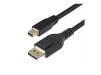 Startech : CABLE MINI DISPLAYPORT VERS DI SPLAYPORT 1.4 de 3M - 8K 60HZ Startech : CABLE MINI DISPLAYPORT VERS DI SPLAYPORT 1.4 de 3M - 8K 60HZ