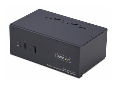 Startech : COMMUTATEUR KVM 2 PORTS DISPLA YPORT et HDMI 4K 60HZ TAA
