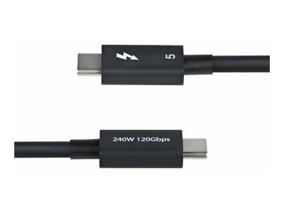 Startech : CABLE THUNDERBOLT 5 de 80CM J USQUA 120GBPS 240W PD 8K60