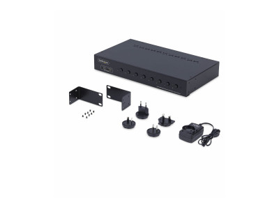 Startech : COMMUTATEUR KVM HDMI 8 PORTS A VEC kit de MONTAGE en RACK 1U