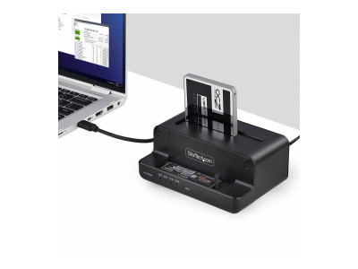 Startech : DUPLICATEUR de disque M.2 NVME VERS 2.5/3.5 SATA/DEUX BAIES