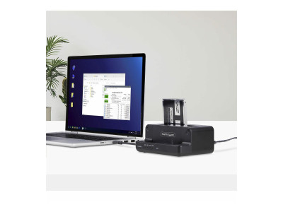 Startech : DUPLICATEUR de disque M.2 NVME VERS 2.5/3.5 SATA/DEUX BAIES