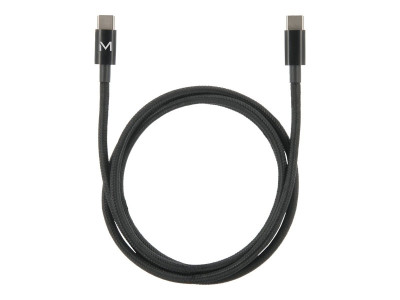 Mobilis : CABLE USB C / USB C - 1M - 100W - BLACK - DC-359