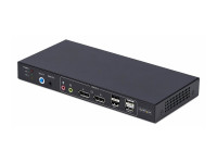 Startech : SWITCH KVM DISPLAYPORT 2 PORTS avec MATRICE VIDEO 4K 60HZ