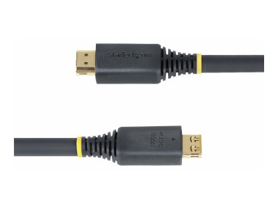 Startech : CABLE HDMI HAUT DEBIT de 6M CONNECTEUR A PINCE 4K 60HZ