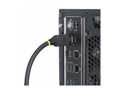 Startech : CABLE HDMI HAUT DEBIT de 6M CONNECTEUR A PINCE 4K 60HZ