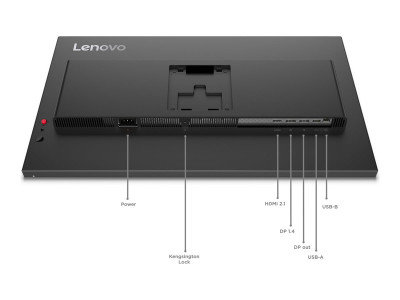 Lenovo : P27Q-40 27IN 2560X1440 16:9 1000:1 4MS IPS 120HZ DAISY CHAIN