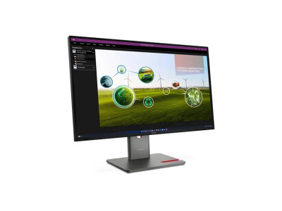 Lenovo : P27Q-40 27IN 2560X1440 16:9 1000:1 4MS IPS 120HZ DAISY CHAIN