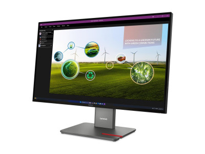 Lenovo : P27Q-40 27IN 2560X1440 16:9 1000:1 4MS IPS 120HZ DAISY CHAIN