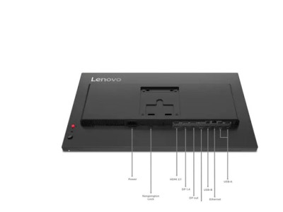 Lenovo : P24QD-40 23.8IN 2560X1440 16:9 3000:1 4MS IPS 120HZ USB-C DOCKI