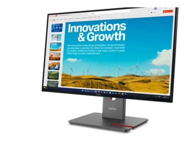 Lenovo : P24QD-40 23.8IN 2560X1440 16:9 3000:1 4MS IPS 120HZ USB-C DOCKI