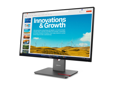Lenovo : P24QD-40 23.8IN 2560X1440 16:9 3000:1 4MS IPS 120HZ USB-C DOCKI