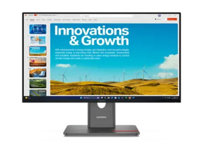 Lenovo : P24QD-40 23.8IN 2560X1440 16:9 3000:1 4MS IPS 120HZ USB-C DOCKI