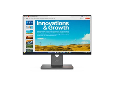 Lenovo : P24QD-40 23.8IN 2560X1440 16:9 3000:1 4MS IPS 120HZ USB-C DOCKI