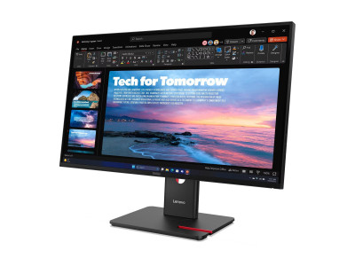 Lenovo : T27QD-40 27IN 2560X1440 16:9 3000:1 4MS IPS 120HZ USB-C DOCKI