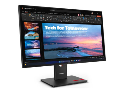 Lenovo : T27QD-40 27IN 2560X1440 16:9 3000:1 4MS IPS 120HZ USB-C DOCKI