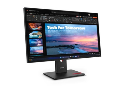 Lenovo : T27QD-40 27IN 2560X1440 16:9 3000:1 4MS IPS 120HZ USB-C DOCKI