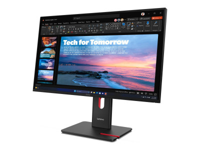 Lenovo : T27QD-40 27IN 2560X1440 16:9 3000:1 4MS IPS 120HZ USB-C DOCKI