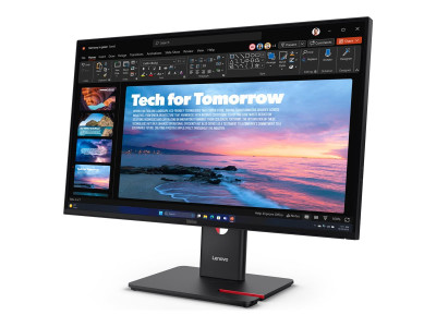 Lenovo : T27QD-40 27IN 2560X1440 16:9 3000:1 4MS IPS 120HZ USB-C DOCKI