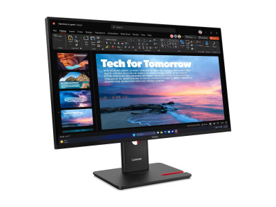 Lenovo : T27QD-40 27IN 2560X1440 16:9 3000:1 4MS IPS 120HZ USB-C DOCKI