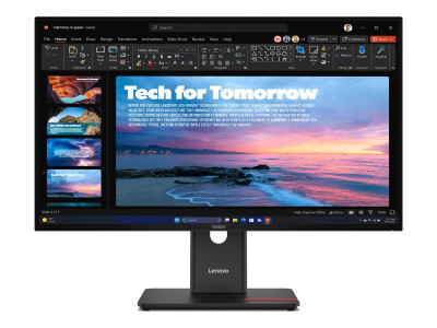 Lenovo : T27QD-40 27IN 2560X1440 16:9 3000:1 4MS IPS 120HZ USB-C DOCKI