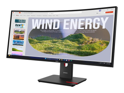 Lenovo : T34WD-40 34IN 3440X1440 21:9 3000:1 4MS CURVED VA 120HZ USB-C
