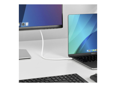 Startech : CABLE USB-C VERS DISPLAYPORT 1 .2 de 2M 4K cable REVERSIBLE