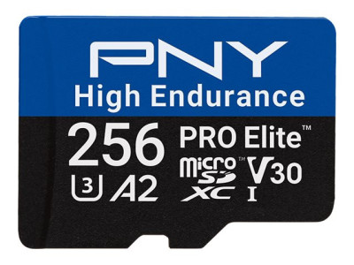 PNY : MICROSD PRO ELITE HIGH P-SDU256V32100PHE-GE