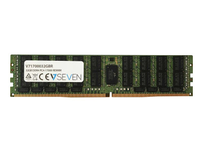 V7 : 32GB DDR4 2133MHZ CL15 ECC MEM REG BUFFERED PC4-17000 1.2V