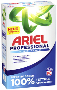 ARIEL PROFESSIONAL Lessive en poudre REGULIER, 7,7 kg
