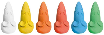 EBERHARD FABER Craie de trottoir Souris, étui en carton de 6