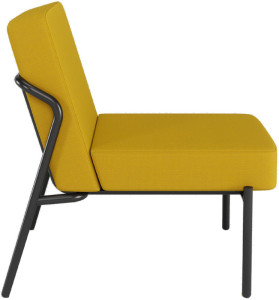 PAPERFLOW Outdoor-Besuchersessel MEDSO KLASSIK S, blau