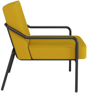 PAPERFLOW Outdoor-Besuchersessel MEDSO KLASSIK M, blau