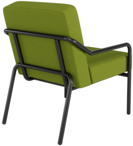 PAPERFLOW Outdoor-Besuchersessel MEDSO KLASSIK M, blau
