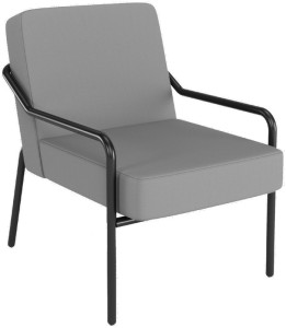 PAPERFLOW Outdoor-Besuchersessel MEDSO KLASSIK M, blau